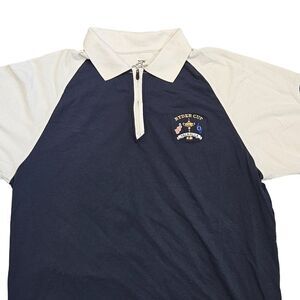 Ryder Cup Valhalla Golf Men's Ahead Extreme Short Sleeve 1/4 Zip Shirt Size Med